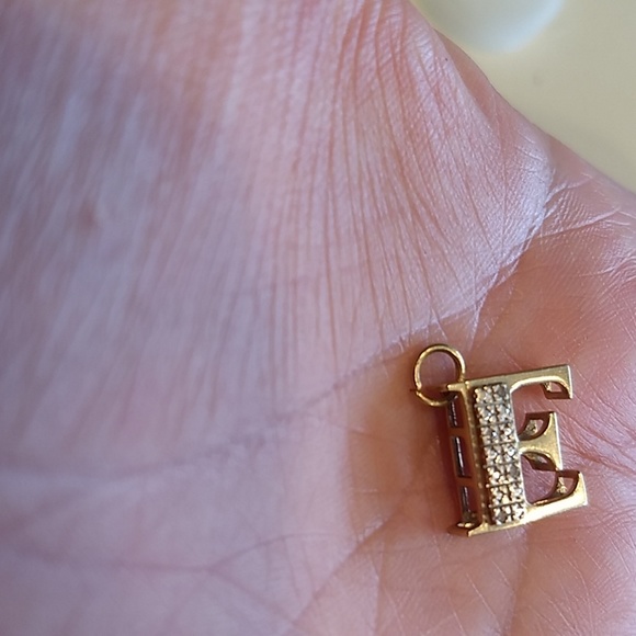 ❤FINALPRICE❤️E,initial yellow gold 10K SR marked - Picture 6 of 14